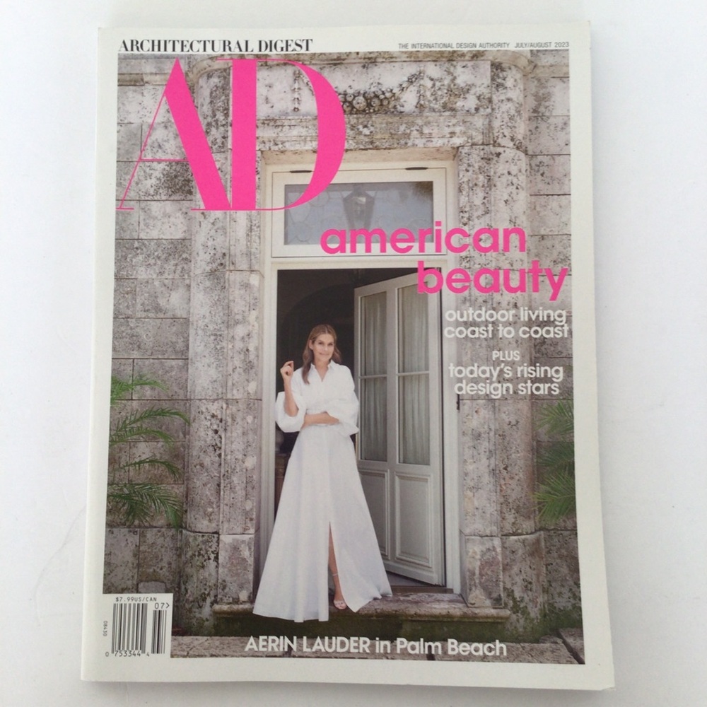 ARCHITECTURAL DIGEST JULY/AUGUST 2023 MAGAZINE. NWT